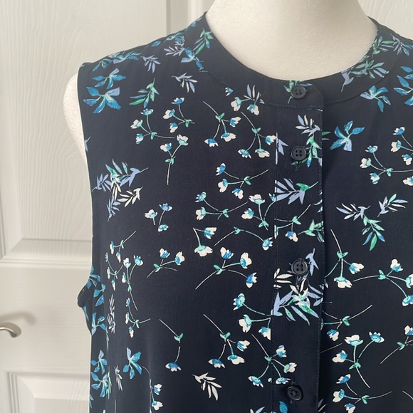 Banana Republic Sleeveless Floral Dropwaist Dress - Picture 5 of 7